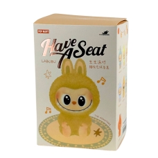 М'яка іграшка-брелок сюрприз LABUBU LA-560-12 Have a seat 15 см мікс