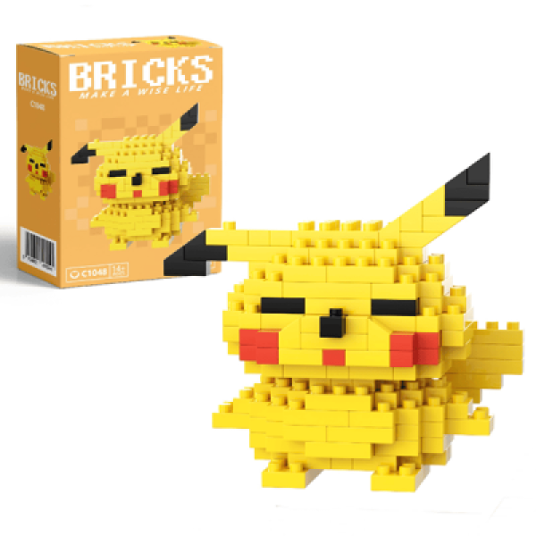 Конструктор піксельний Bricks 1048-C Пікачу 179 деталей