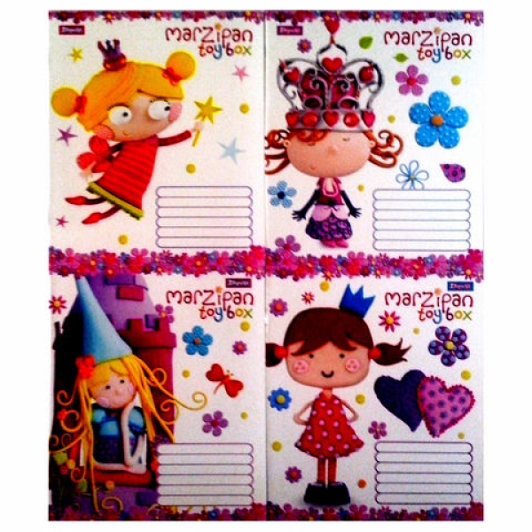 / Тетр. 12 л. =  1В MARZIPAN Принцесса -16