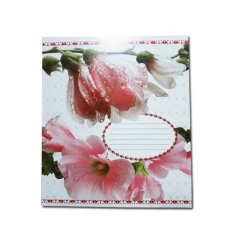 / Тетр. 12 л. = "П" 031 "Цветы Украины" * (32)