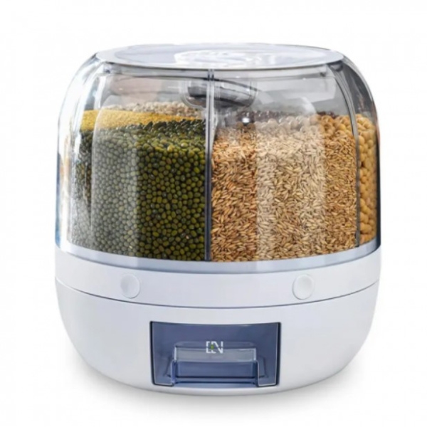 / Органайзер для круп на 6 відділень, з обертом на 360 LK202307-4