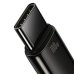 Кабель USB/Type-C 2 м Baseus Tungsten Gold Fast-Charging 100 Вт чорний Кабель USB/Type-C 2 м Baseus Tungsten Gold Fast-Charging 100 Вт чорний