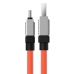 Кабель USB/Type-C 2 м Baseus CoolPlay 100 Вт помаранчевий