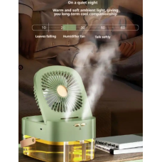 / Вентилятор Маленький настільний Usb-зволожувач з дистанційним керуванняSmall fanAND LY-605