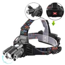 Ліхтар налобний світлодіодний Police W602 акумуляторний чорний