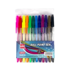 Набір ручок кулькових Cello CL51-12 Корвина масляні 12 кольорів 1 мм