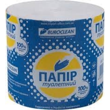 / Туалетний папір BuroClean без гільзи, сірий 39 м