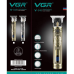 Тример для стрижки волосся та бороди VGR V-948 USB 2000 mAh золотистий