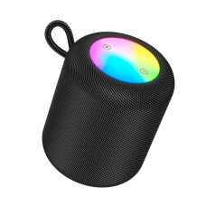 Колонка портативна HOCO HC30 Oceano Bluetooth LED FM чорний