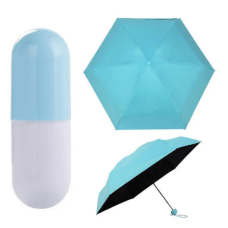 / Міні-парасолька IS33 Umbrella "Капсула" жіноча, складна, у футлярі, голубой