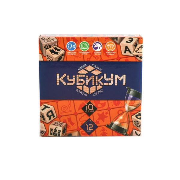 Настільна гра Danko Toys 07-40 КубікУм від 2-х гравців для дітей та дорослих