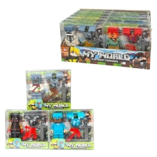 Набір фігурок MY WORLD, 25002 new