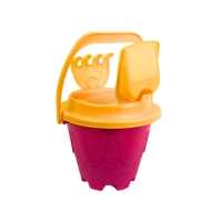 Іграшковий набір для піску Замок 6 предметів Technok Toys 2278 рожевий