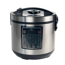 Мультиварка-скороварка Crownberg CB-5528 900 Вт 5 л сріблястий з чорним