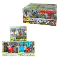 Набір фігурок MY WORLD, 25002 new