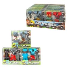 Набір фігурок MY WORLD, 25002 new