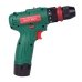 Шуруповерт акумуляторний Зеніт ЗША-12/15 DFR 1500 мАг зелений