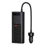 Автомобільний інвертор Baseus In-car Inverter 150W (220V CN/EU) Black new