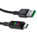 Кабель USB/Type-C 1.2 м ACEFAST C7-04 LED 60 Вт 3 A чорний