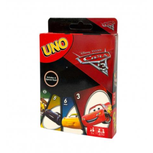 Картки гральні UNO "ТАЧКИ", 977-1 new