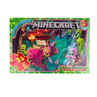 Пазли класичні 35 елементів G-Toys MC776 Minecraft з постером