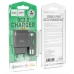 Зарядний пристрій з кабелем USB/microUSB 1 м HOCO C72Q 18 W 3 А чорний