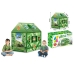 Дитячий намет ігровий Військова база 93 х 69 х 103 см зелений