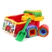 Іграшковий набір для піску Фортеця 18 предметів Technok Toys 4647 червоний