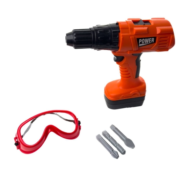 Дитячий ігровий набір інструментів 5в1 KY1068-102A з шуруповертом