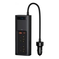 Автомобільний інвертор Baseus In-car Inverter 150W (220V CN/EU) Black new