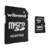 Карта пам'яті 128GB Wibrand МicroSDXC UHS-I Сlass 10 з адаптером чорний