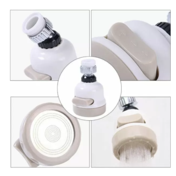 Насадка на кран Water Saver NEW 360 градусів,(аератор) new