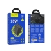 Зарядний блок живлення 2хUSB+2xType-C HOCO N55 20 W 12 V 1.6 A чорний