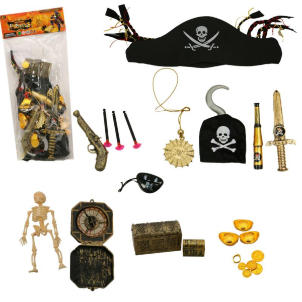 / Ігровий набір "Пірат" ZP2626 Капелюх, підзорна труба