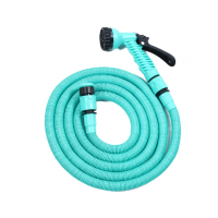 Шланг з насадкою для поливу EXPANDABLE GARDEN HOSE K-50FT 15 м бірюзовий