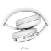 Навушники бездротові накладні Hoco W23 Brilliant Bluetooth білий
