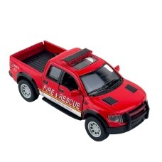 Іграшкова машинка моделька KiNSMART KT5365W Ford F-150 SVT Raptor Supercrew метал 13 см інерційна червоний