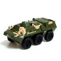 Іграшковий бронетранспортер 887-48C пластик 12.5 см інерційний хакі
