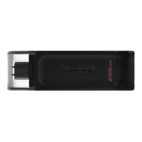 Флеш пам'ять USB 256 GB Kingston DT-70 Type-C чорний