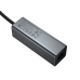 USB-хаб зовнішній 4 порти USB/RJ45 HOCO HB1D 1 м сірий USB-хаб зовнішній 4 порти USB/RJ45 HOCO HB1D 1 м сірий