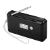 Радіоприймач Hoco HI50 Portable MP3 з акумулятором та ліхтариком чорний Радіоприймач Hoco HI50 Portable MP3 з акумулятором та ліхтариком чорний
