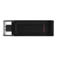 Флеш пам'ять USB 256 GB Kingston DT-70 Type-C чорний