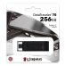 Флеш пам'ять USB 256 GB Kingston DT-70 Type-C чорний