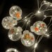 Світлодіодна гірлянда-завіса прозорий дріт Круги та кулі 10 LED Magic Lights 3 х 0.6 м білий Світлодіодна гірлянда-завіса прозорий дріт Круги та кулі 10 LED Magic Lights 3 х 0.6 м білий