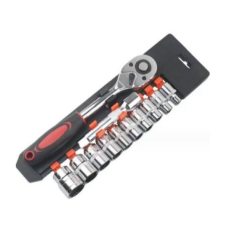 / Набір головок торцевих з тріскачкою 12 шт., 3/8