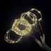 Світлодіодна гірлянда-завіса прозорий дріт 200 LED Euro Led USB з пультом крапля 3 х 2 м теплий білий