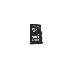 Карта пам'яті 128GB Wibrand МicroSDXC UHS-I Сlass 10 чорний