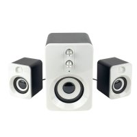 Колонки для комп'ютера з сабвуфером FT-10 акустична система білий з чорним