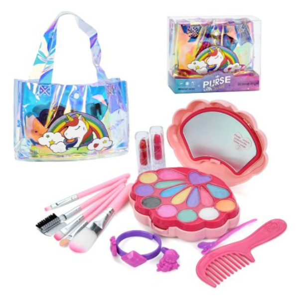 Косметика KR1Z228 (24шт) тіні, заколки, гребінець, аксесуари, сумка new