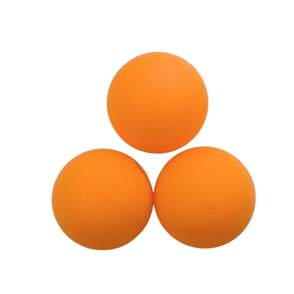 Набір м'ячів для настільного тенісу 3 шт MS4184 4 см помаранчевий